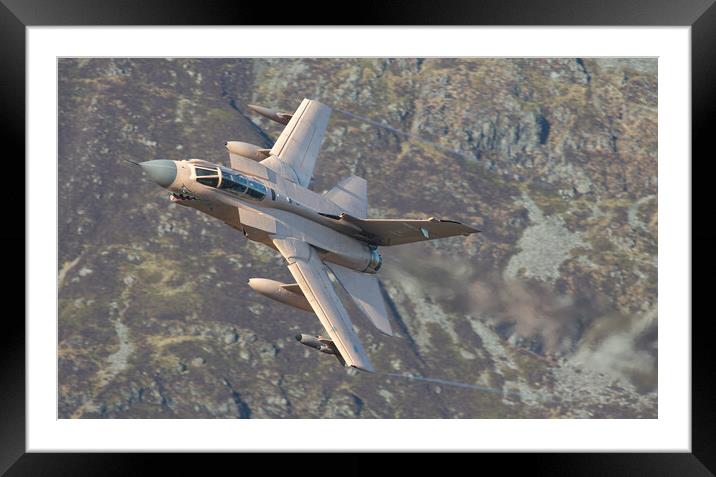 RAF Tornado Gr4 - Pinky Framed Mounted Print by Rory Trappe