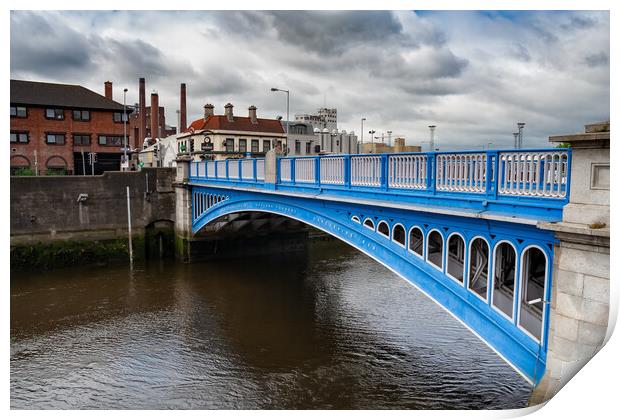Rory O’More Bridge In Dublin Print by Artur Bogacki
