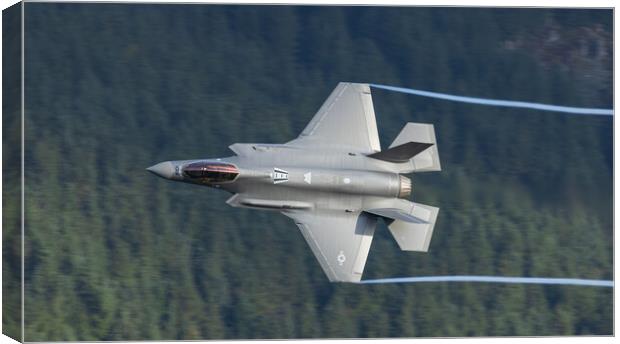 F35 lightning Canvas Print by Rory Trappe