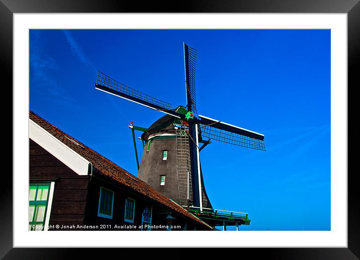 de zoeker blue skies Framed Mounted Print by Jonah Anderson Photography