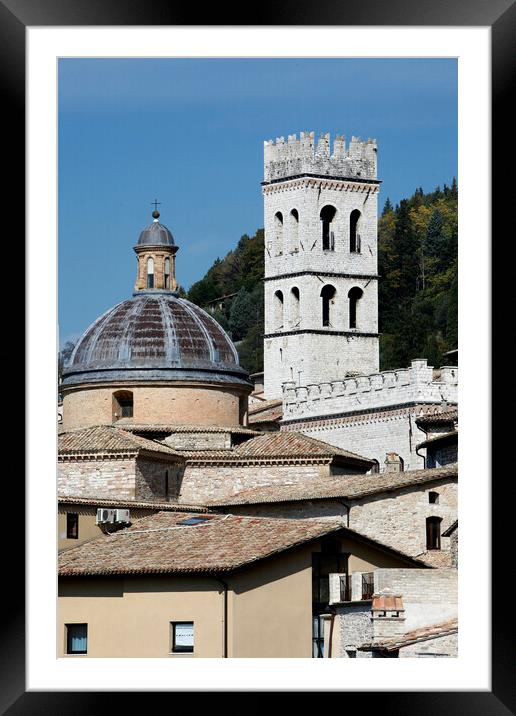 ITALY ASSISI Framed Mounted Print by urs flueeler