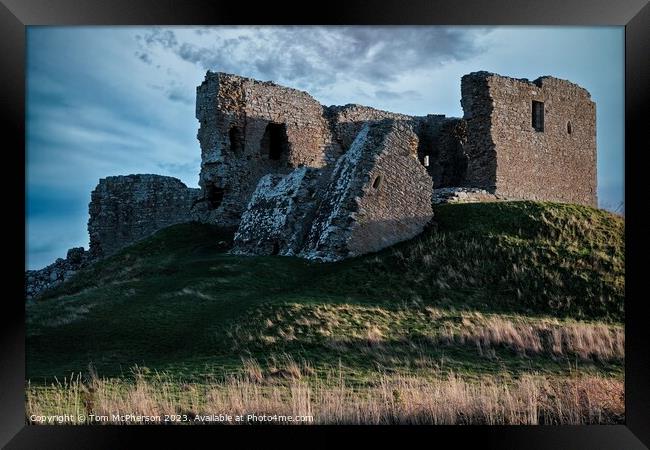 Historic Duffus Castle Framed Print by Tom McPherson
