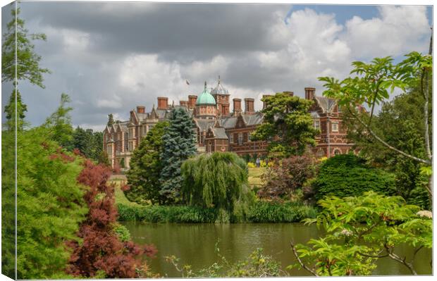 Sandringham country retreat of the Royal family since 1862 Canvas Print by Rob Lucas