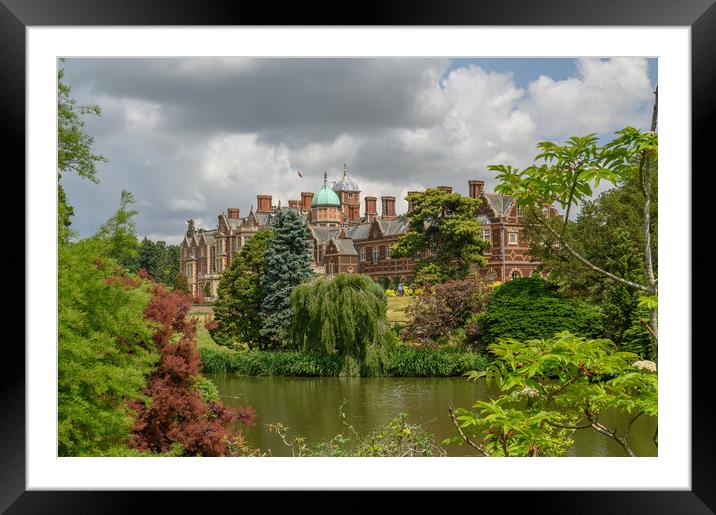 Sandringham country retreat of the Royal family since 1862 Framed Mounted Print by Rob Lucas