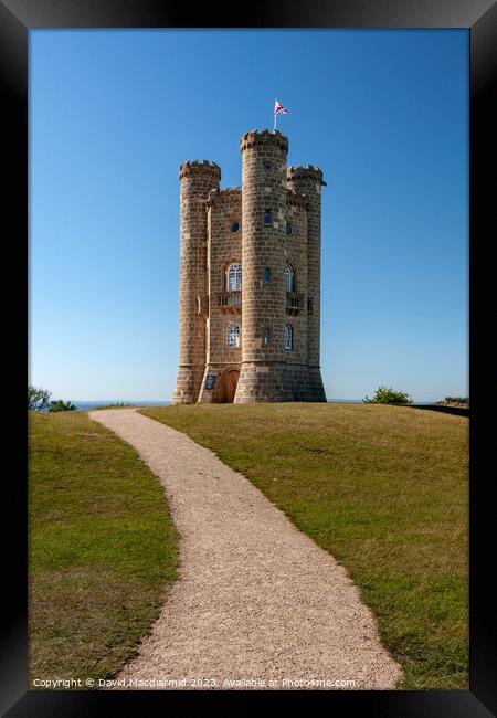 Broadway Tower, Worcestershire Framed Print by David Macdiarmid
