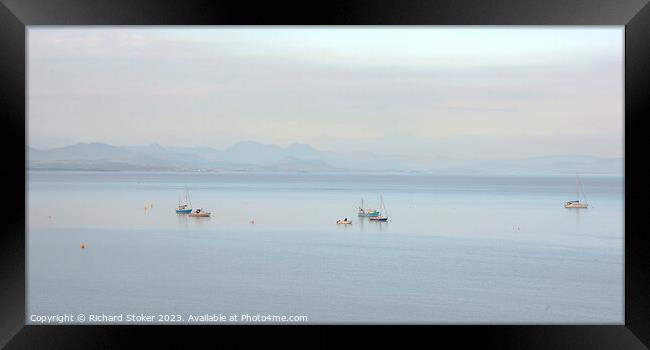 Stillness Framed Print by Richard Stoker