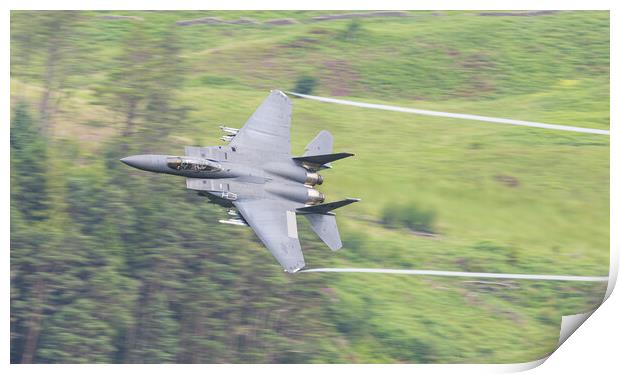 F15 fast and low Print by Rory Trappe