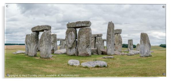 Stonehenge Acrylic by Paul Tuckley