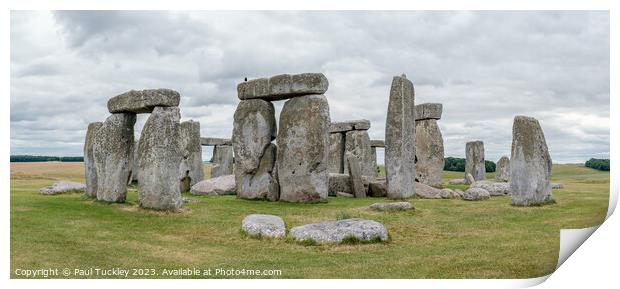 Stonehenge Print by Paul Tuckley