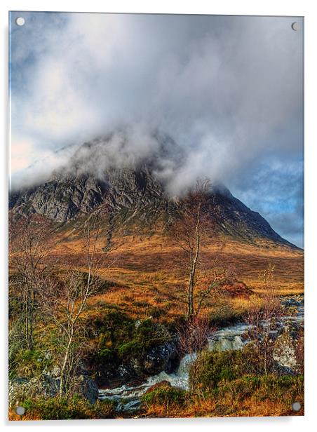 The Buachaille Etive Mor Scotland Acrylic by Aj’s Images