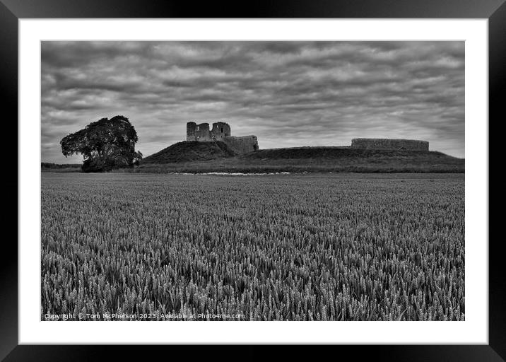 Ethereal Symphony Duffus Castle Framed Mounted Print by Tom McPherson
