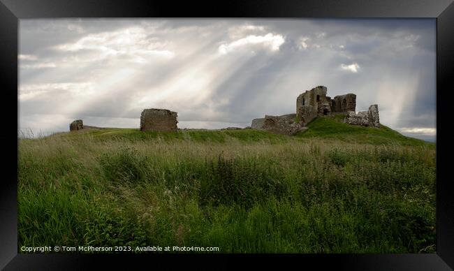 The Mystical Ruins of Duffus Castle Framed Print by Tom McPherson