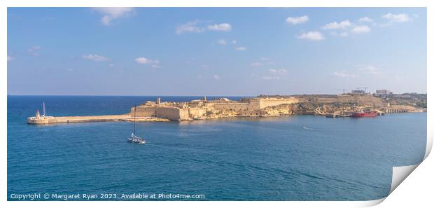 Fort Ricasoli Malta Print by Margaret Ryan