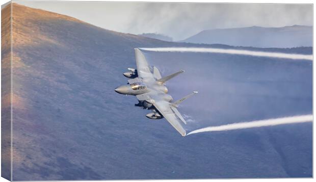 F15 fast and low Canvas Print by Rory Trappe