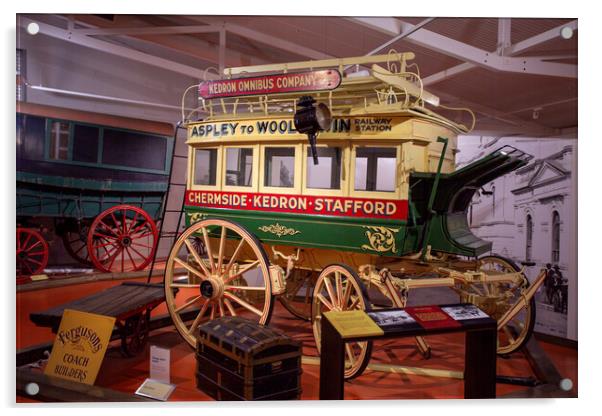 Toowoomba Carriage Collection on Cobb and Co Museum Acrylic by Antonio Ribeiro