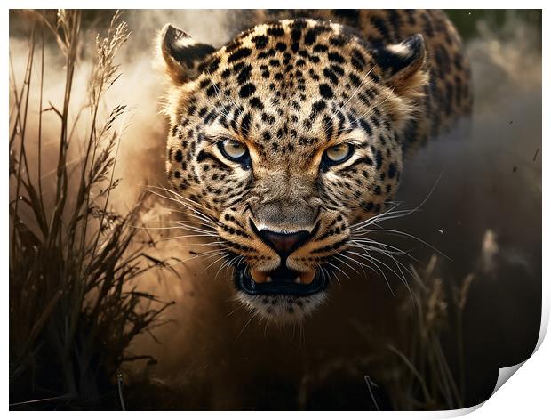 Leopard Print by Steve Smith