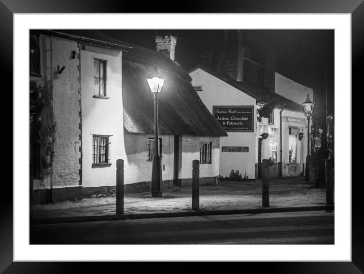 Churchtown Village Framed Mounted Print by Peter Jarvis