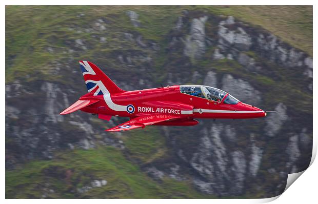 Red Arrow XX278 Print by Rory Trappe