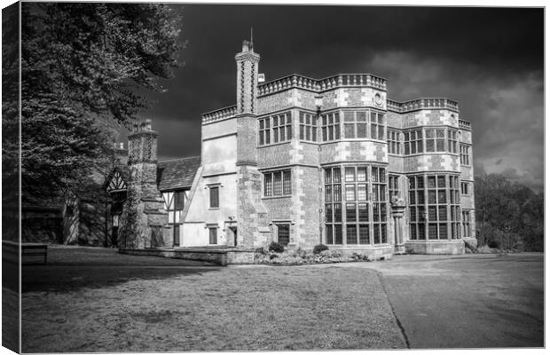 Astley Hall, Chorley, Lancashire, UK Canvas Print by Peter Jarvis