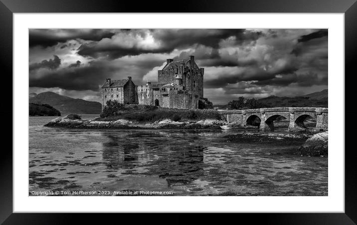 The Enchanting Eilean Donan Castle Framed Mounted Print by Tom McPherson