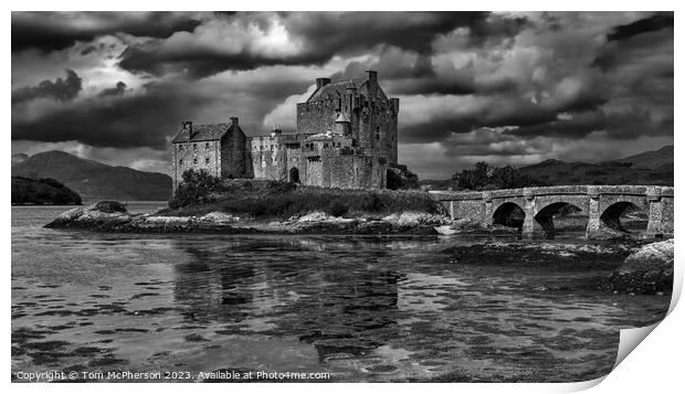 The Enchanting Eilean Donan Castle Print by Tom McPherson