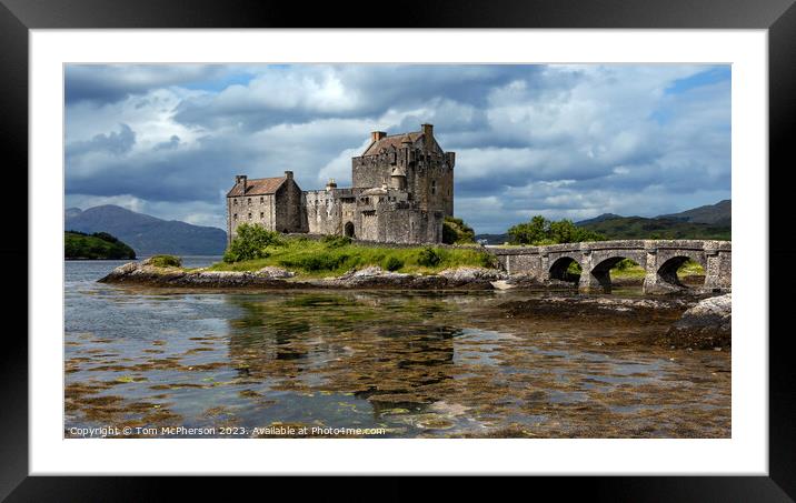 The Enchanting Eilean Donan Castle Framed Mounted Print by Tom McPherson