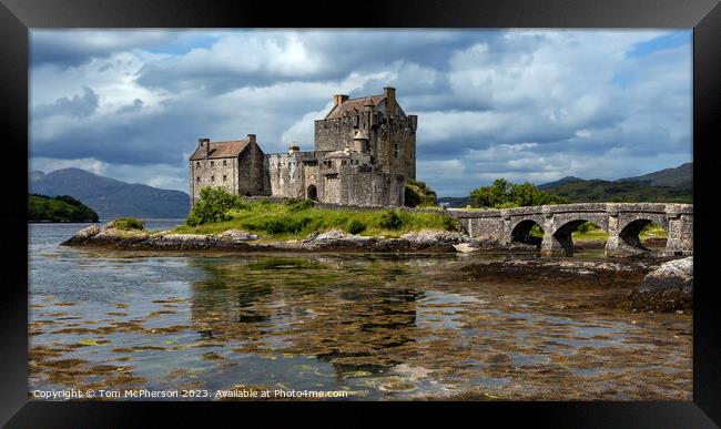 The Enchanting Eilean Donan Castle Framed Print by Tom McPherson