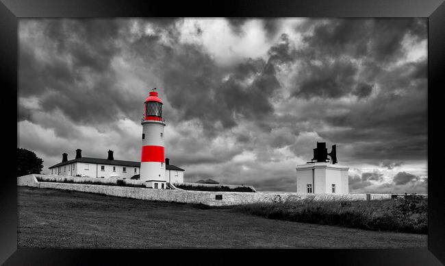 Souter Lighthouse Tyne and Wear Framed Print by Tim Hill
