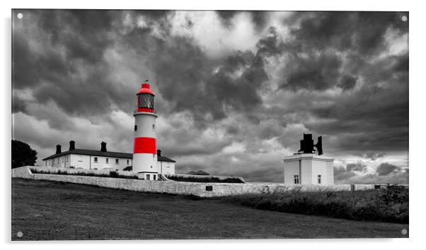 Souter Lighthouse Tyne and Wear Acrylic by Tim Hill