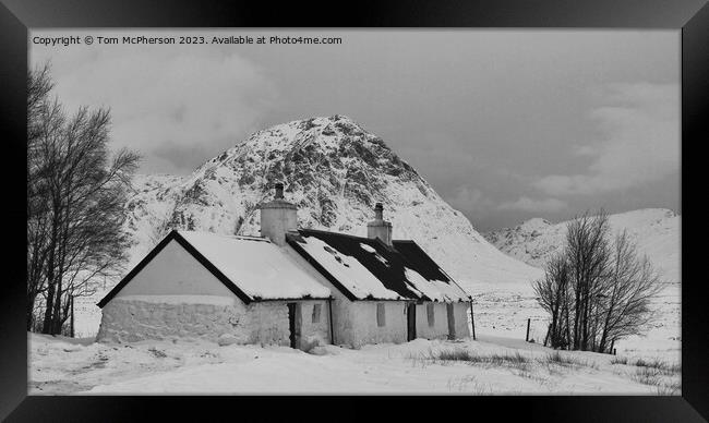 Serene Retreat in Glencoe Framed Print by Tom McPherson