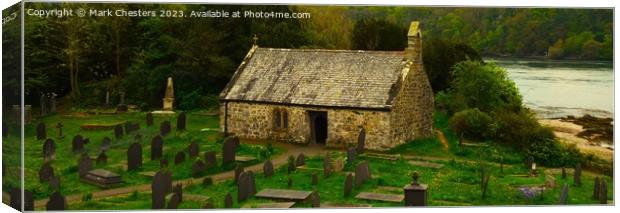 Church Island Canvas Print by Mark Chesters