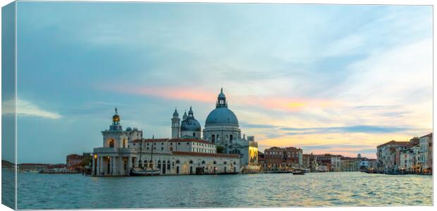 Grand Canal At Sunset Canvas Print by Phil Durkin DPAGB BPE4