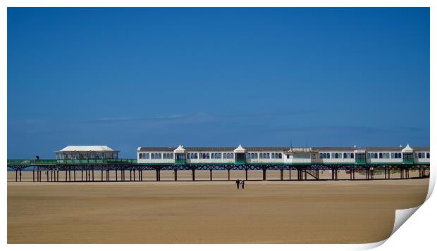 Pier Print by Victor Burnside