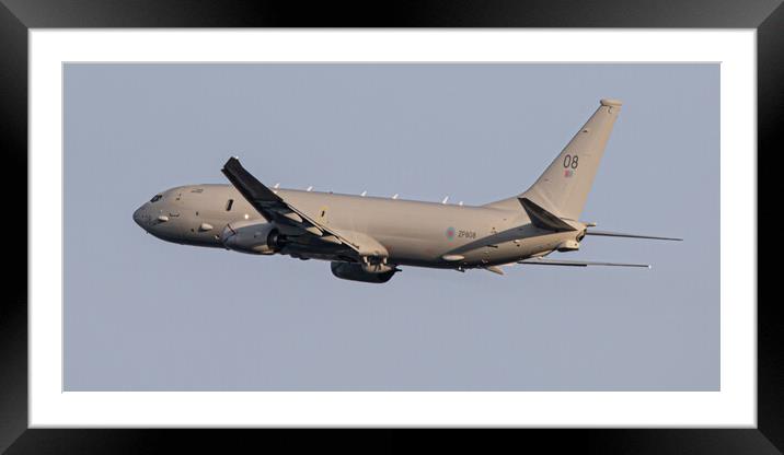 P8 Poseidon ZP808 Framed Mounted Print by J Biggadike