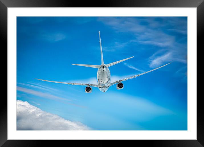 P8 Poseidon ZP808 Framed Mounted Print by J Biggadike