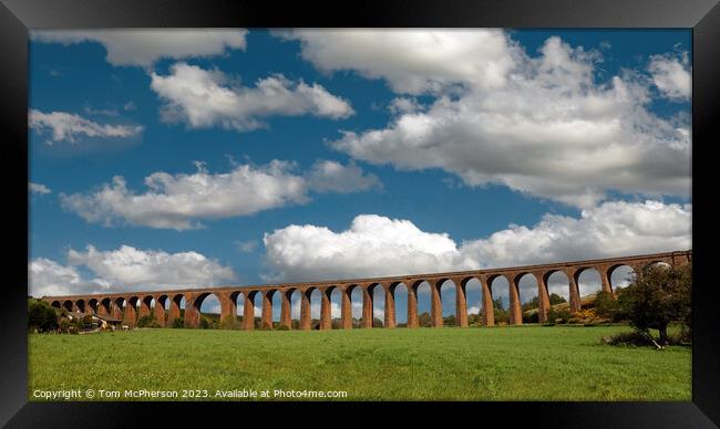 "The Striking Culloden Viaduct" Framed Print by Tom McPherson
