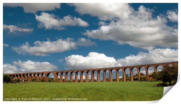 "The Striking Culloden Viaduct" Print by Tom McPherson