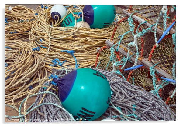 "Sea's Treasured Bounty" Acrylic by Tom McPherson