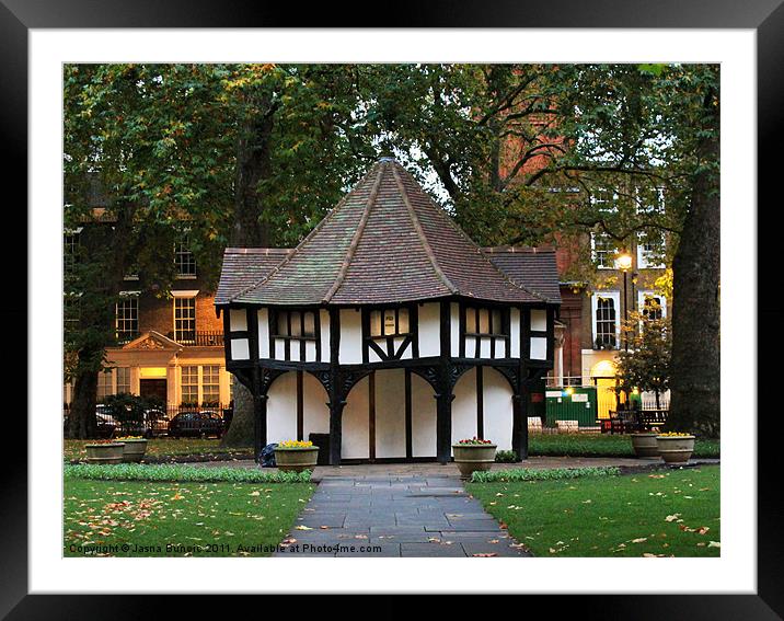 London, Soho Square Folly Framed Mounted Print by Jasna Buncic