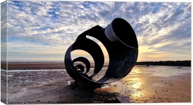 Mary's Shell Cleveleys Canvas Print by Michele Davis