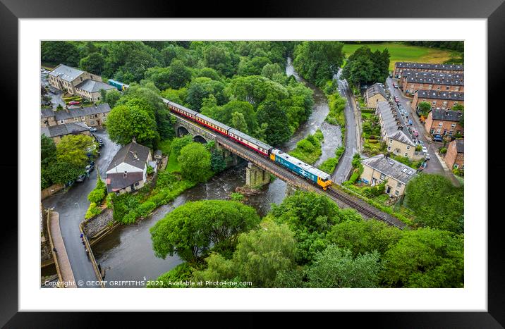 50015 Summerseat Framed Mounted Print by GEOFF GRIFFITHS