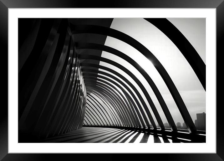 Lights and shadows Framed Mounted Print by Massimiliano Leban