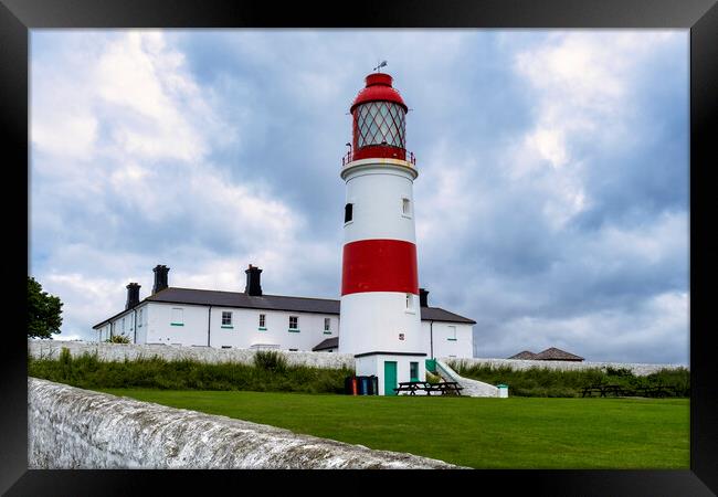 Souter Lighthouse Tyne and Wear Framed Print by Tim Hill