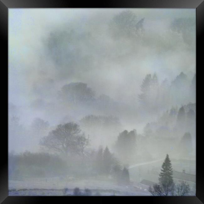 Ethereal Inversion. Framed Print by David Birchall