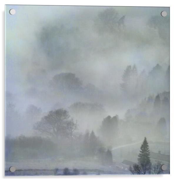 Ethereal Inversion. Acrylic by David Birchall