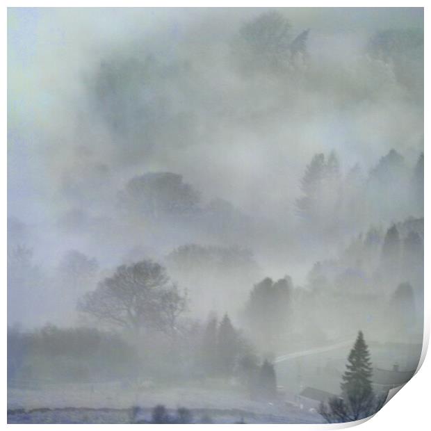 Ethereal Inversion. Print by David Birchall