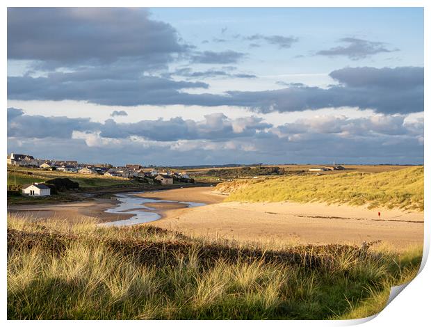 Aberffraw, Anglesey, Wales. Print by Colin Allen