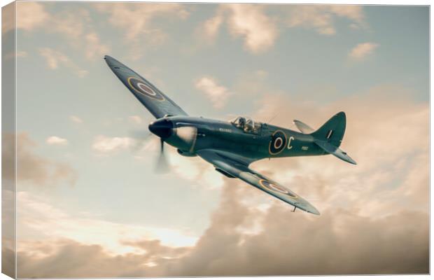 Supermarine Spitfire PR Mk XIX Canvas Print by J Biggadike