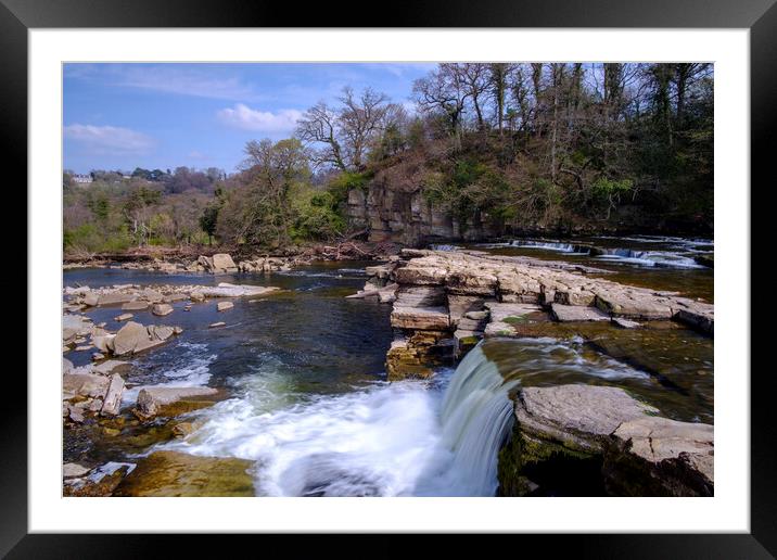 Enchanting Cascade of Richmond Falls Framed Mounted Print by Paul Chambers
