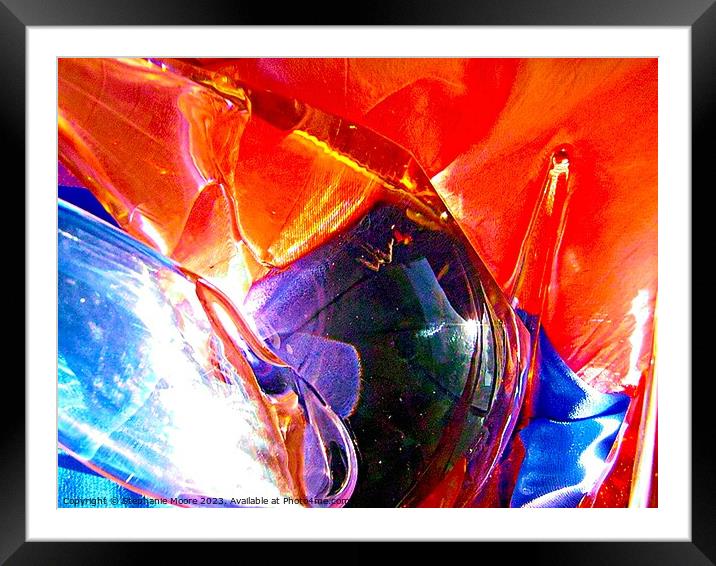 Abstract 680 Framed Mounted Print by Stephanie Moore
